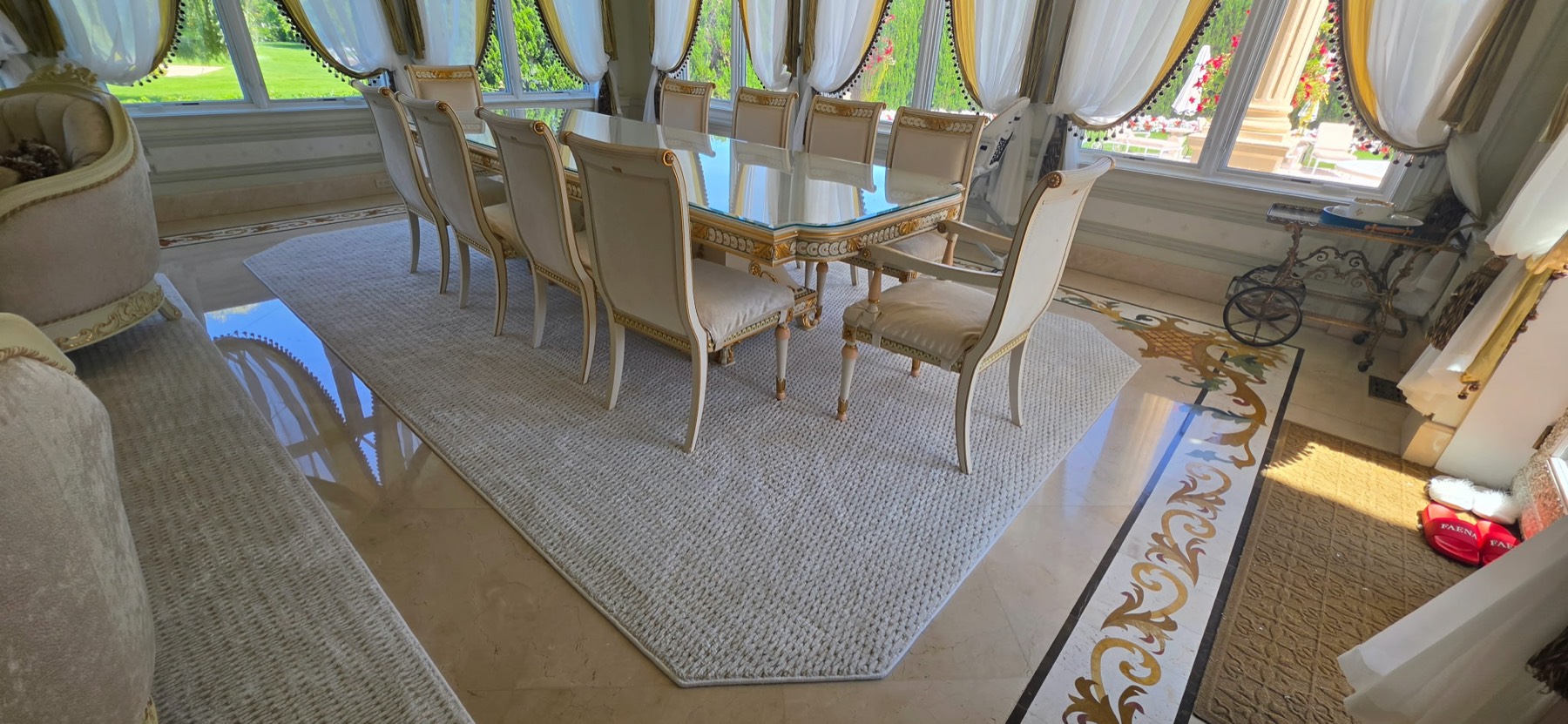 Custom Area Rug & Runner Design in Merrick, NY