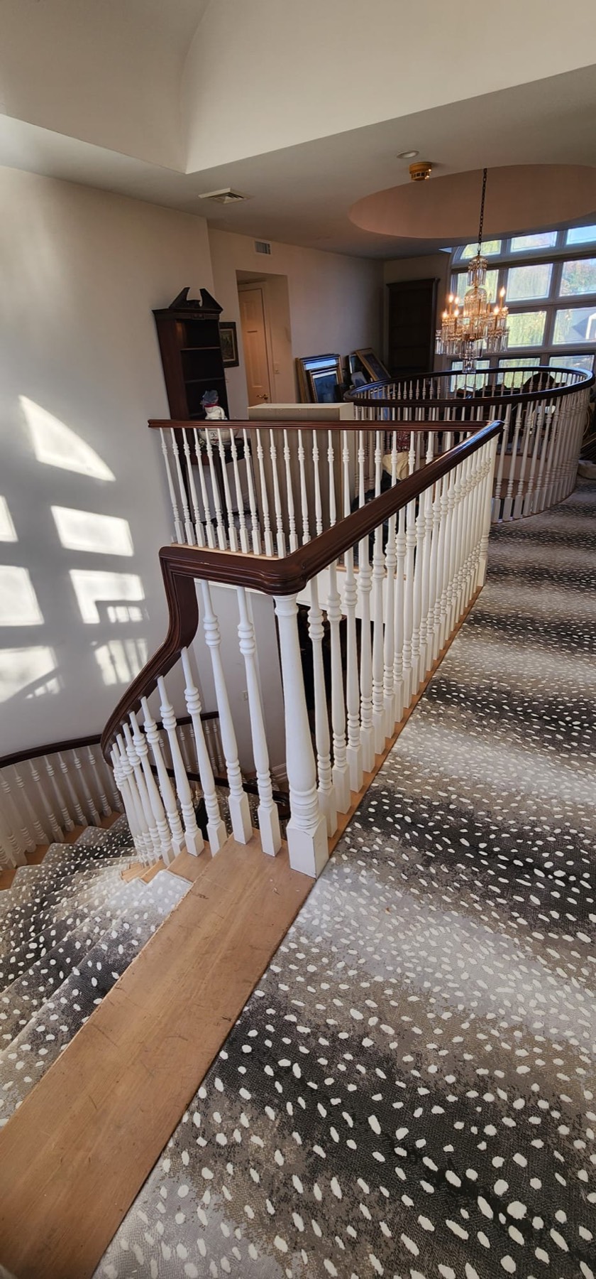 Custom Stair Runner Design & Installation in Rockville Centre, NY